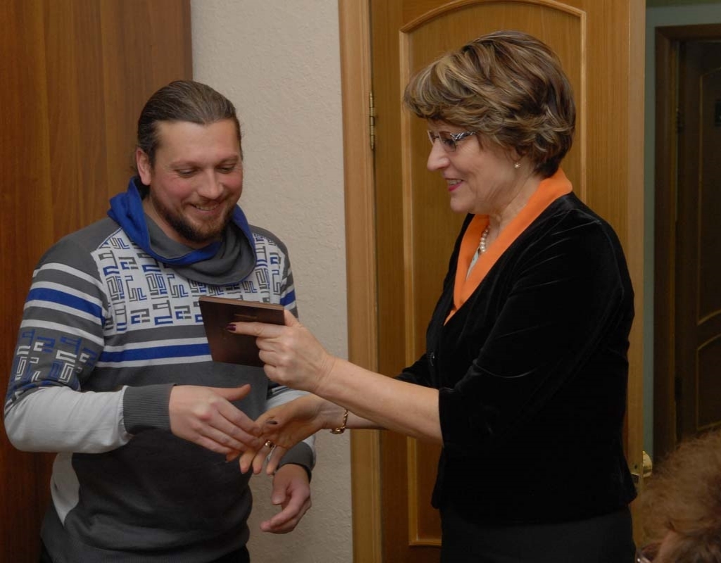 Евгений Вторушин с редактором