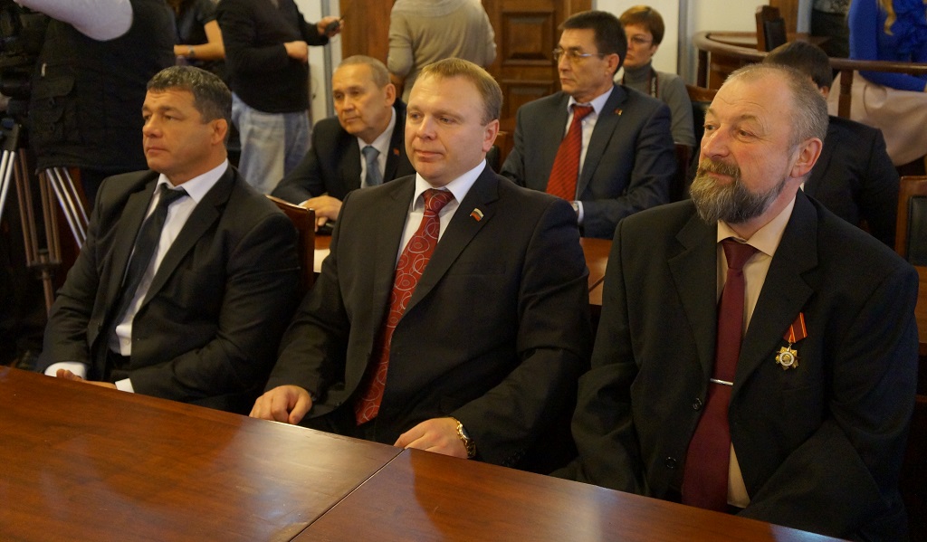 Александр Грузденко, Игорь Новиков и Сергей Иваницкий