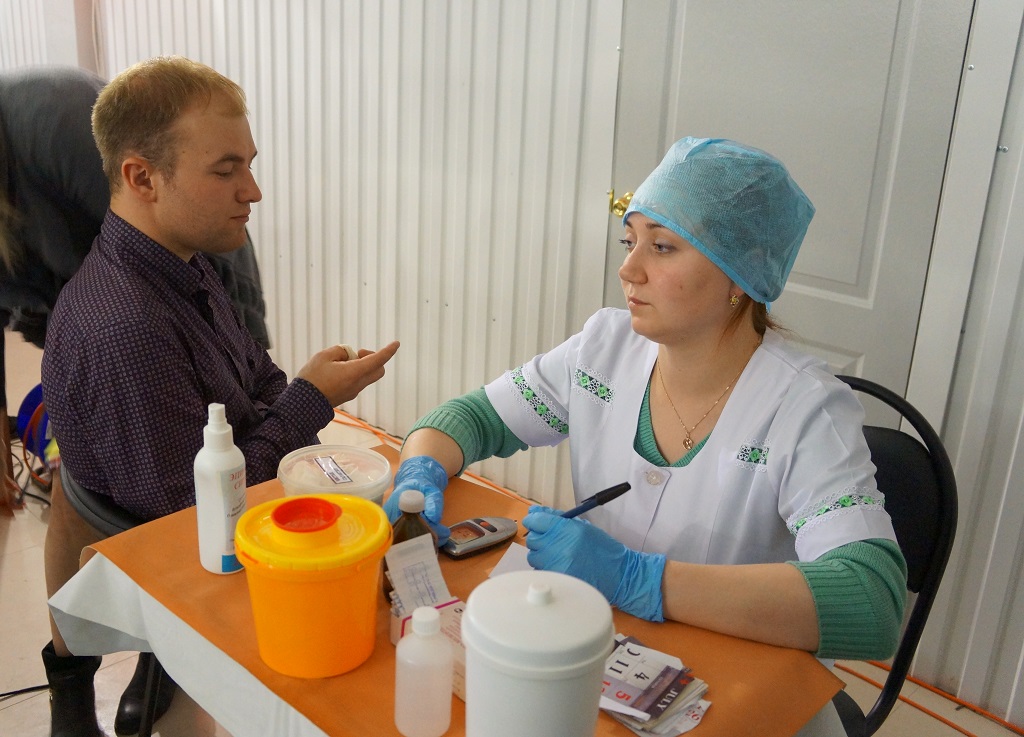 Можно проверить уровень сахара в крови