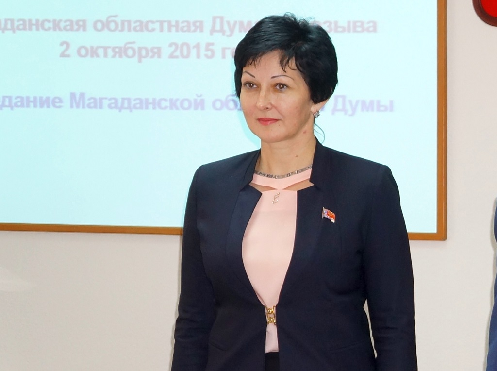 Секретарь политсовета Магаданского отделения партии "Единая Россия" Оксана Бондарь