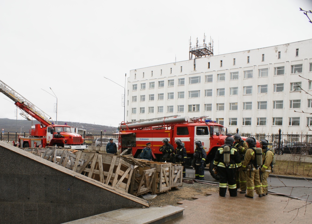 Будни пожарных