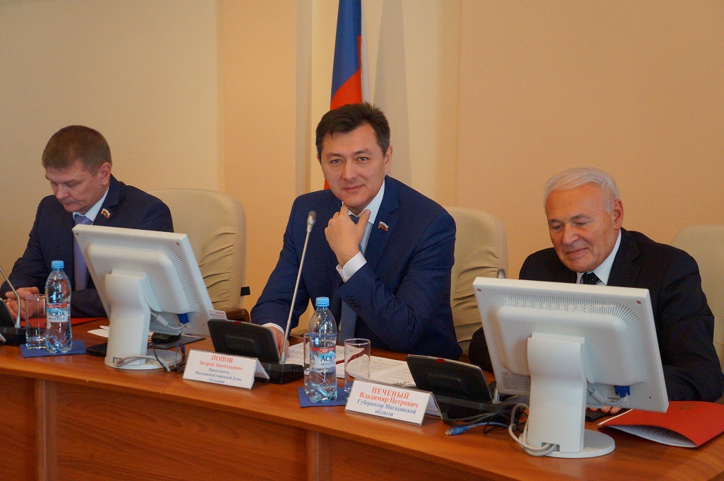 Сергей Смирнов, Андрей Попов и Владимир Печеный