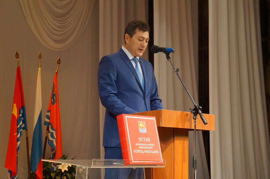 Председатель Магаданской городской Думы Андрей Попов
