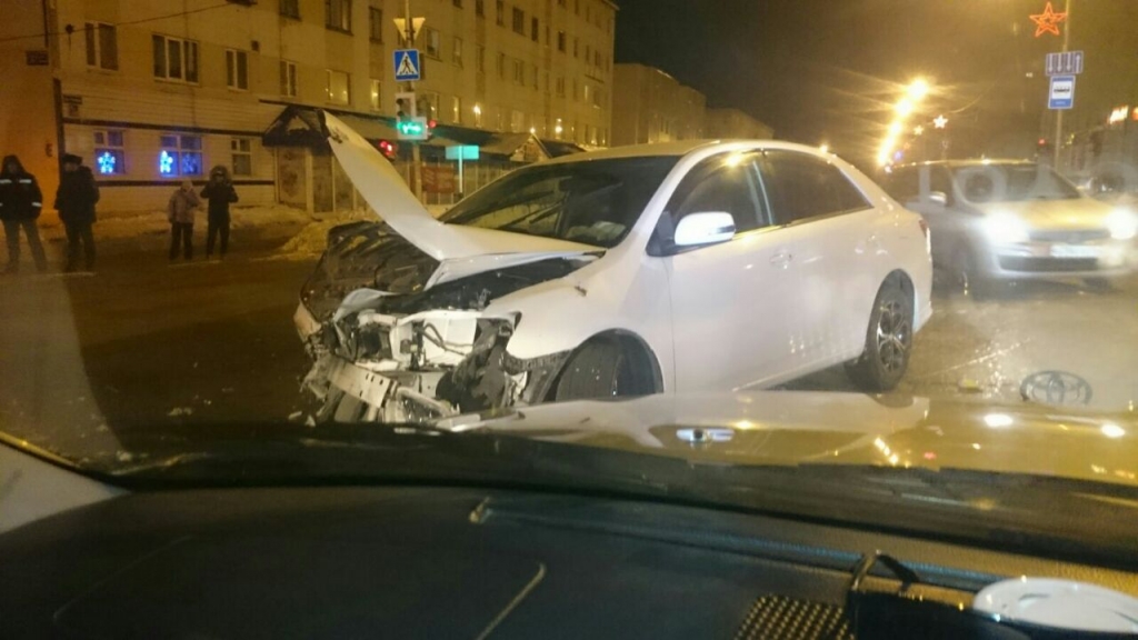 В дорожном происшествии обошлось без пострадавших