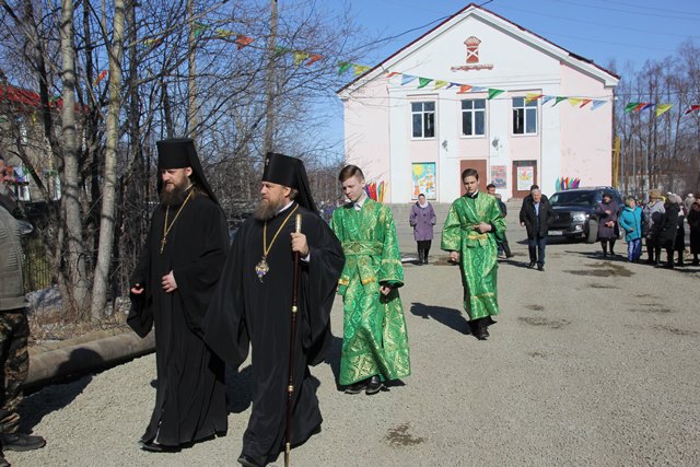 Освящение новой церкви