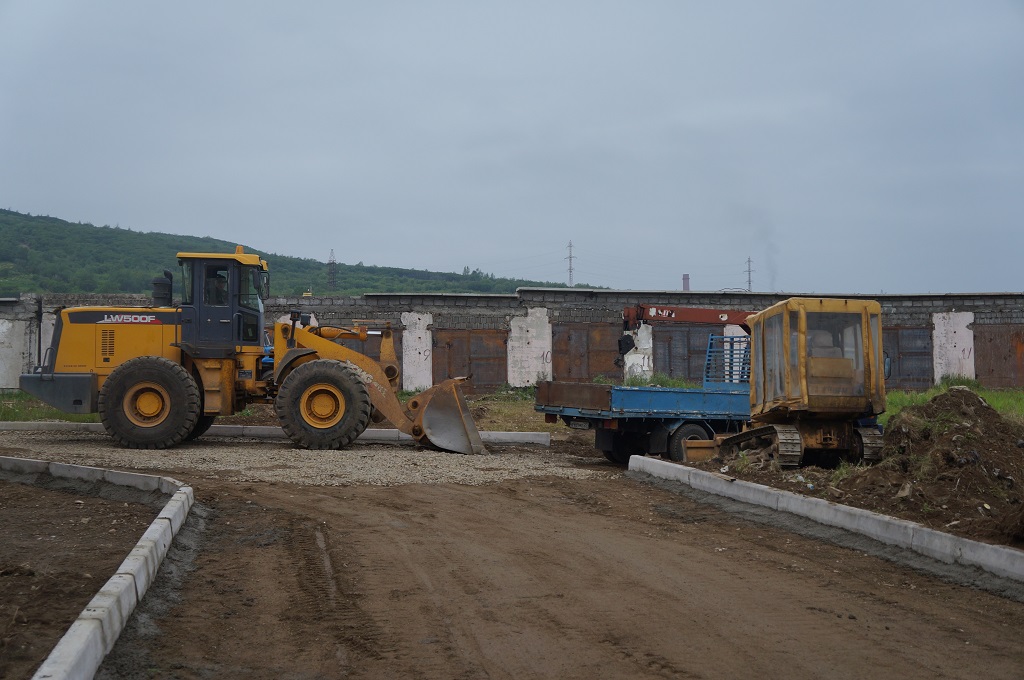 Благоустройство на Транспортной