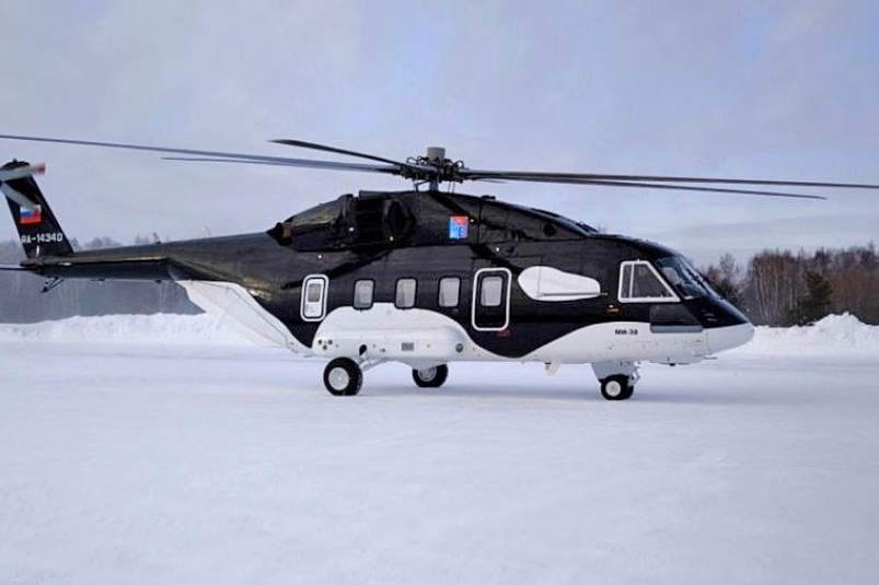 В Магадан из Казани прилетят два вертолета Ми-38