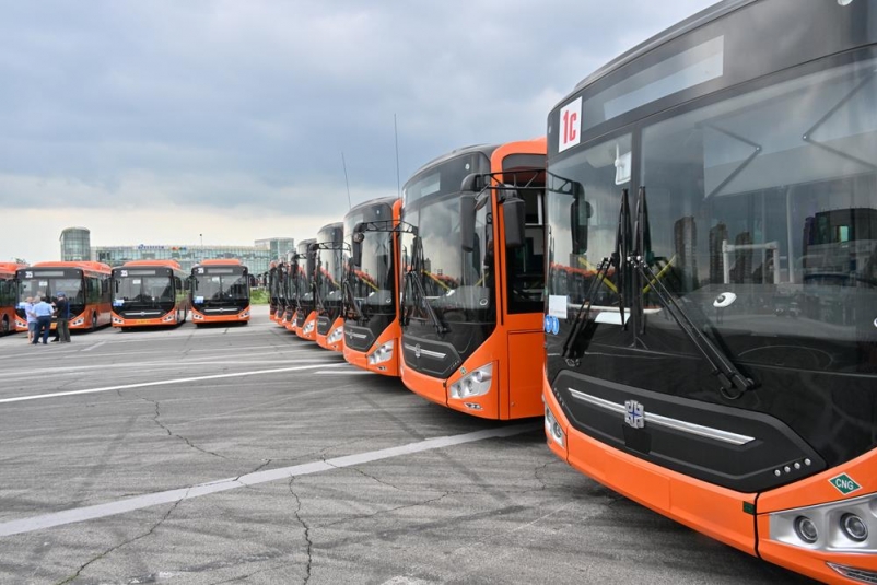 Мэр Хабаровска Сергей Кравчук: уже 1 июля горожане поедут на новых автобусах с кондиционерами