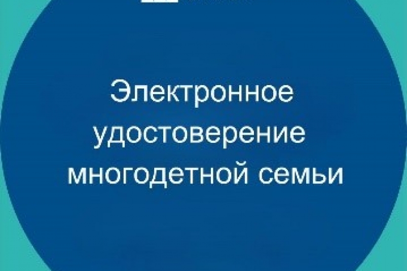 Колымчанам напомнили об электронных удостоверениях многодетных семей