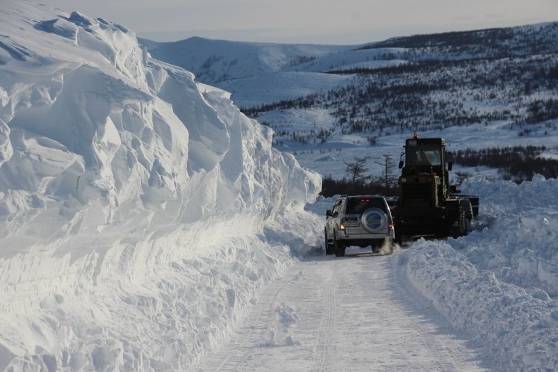 Продлено ограничение проезда по автодороге Магадан - Балаганное - Талон