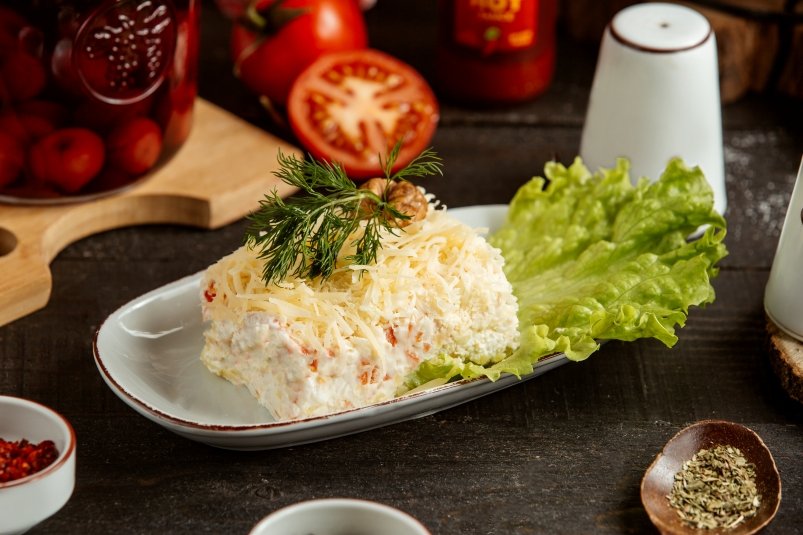 Когда муж просит есть: готовлю салат 