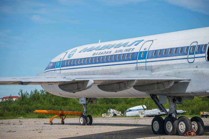 Самолет Ту-154 впервые приземлился в магаданском аэропорту 39 лет назад