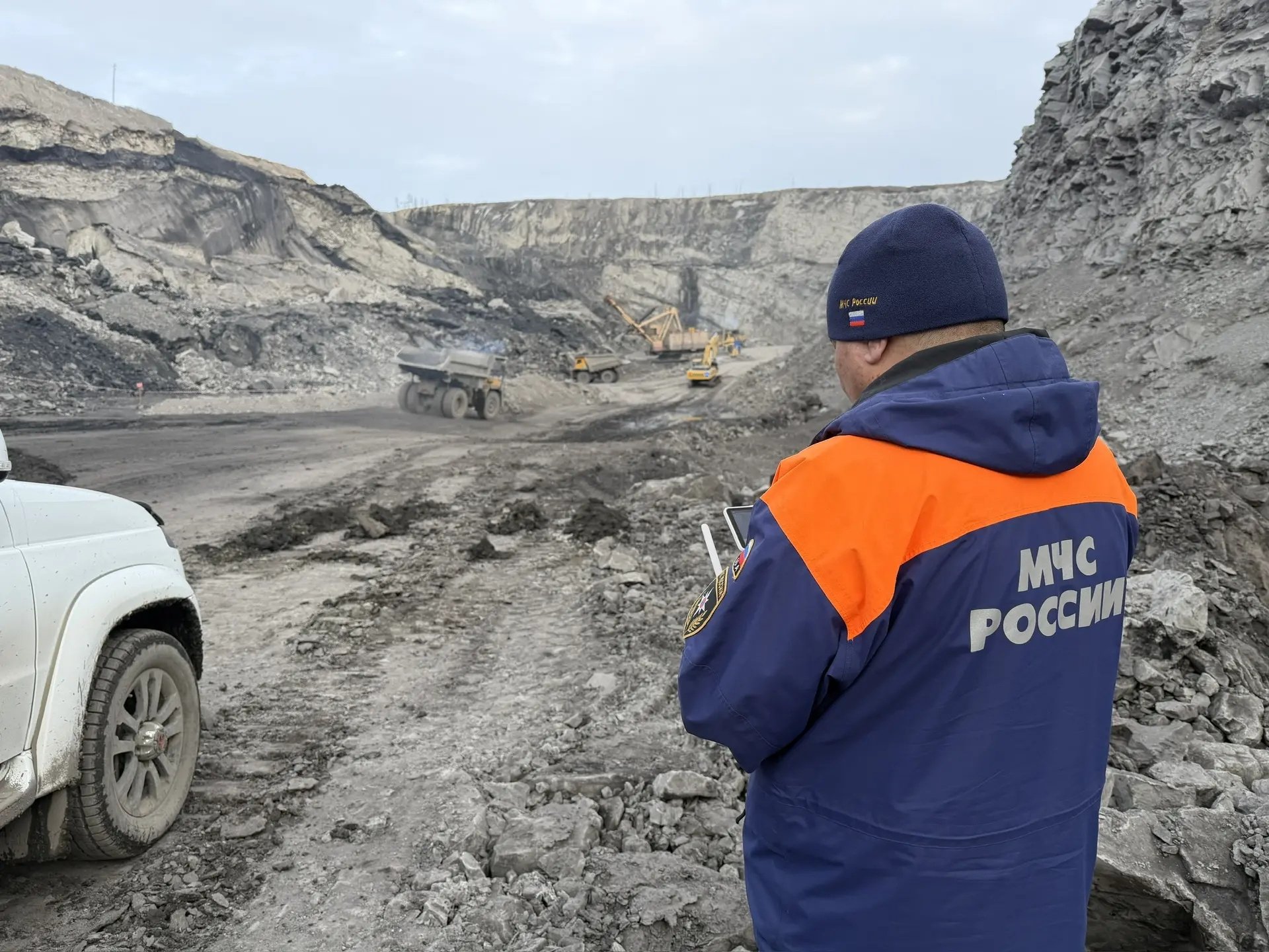С места происшествия Правительство Магаданской области