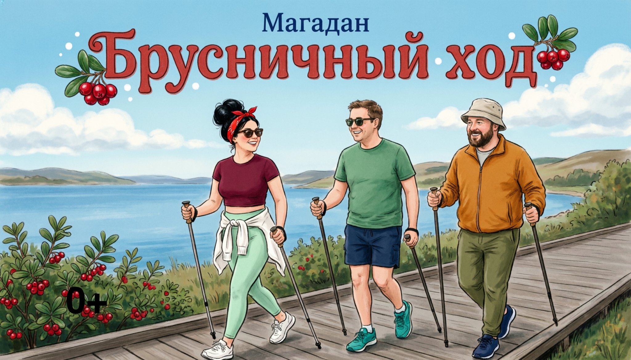 Шаг в северном ритме: фестиваль "Брусничный ход" дебютирует в Магадане
