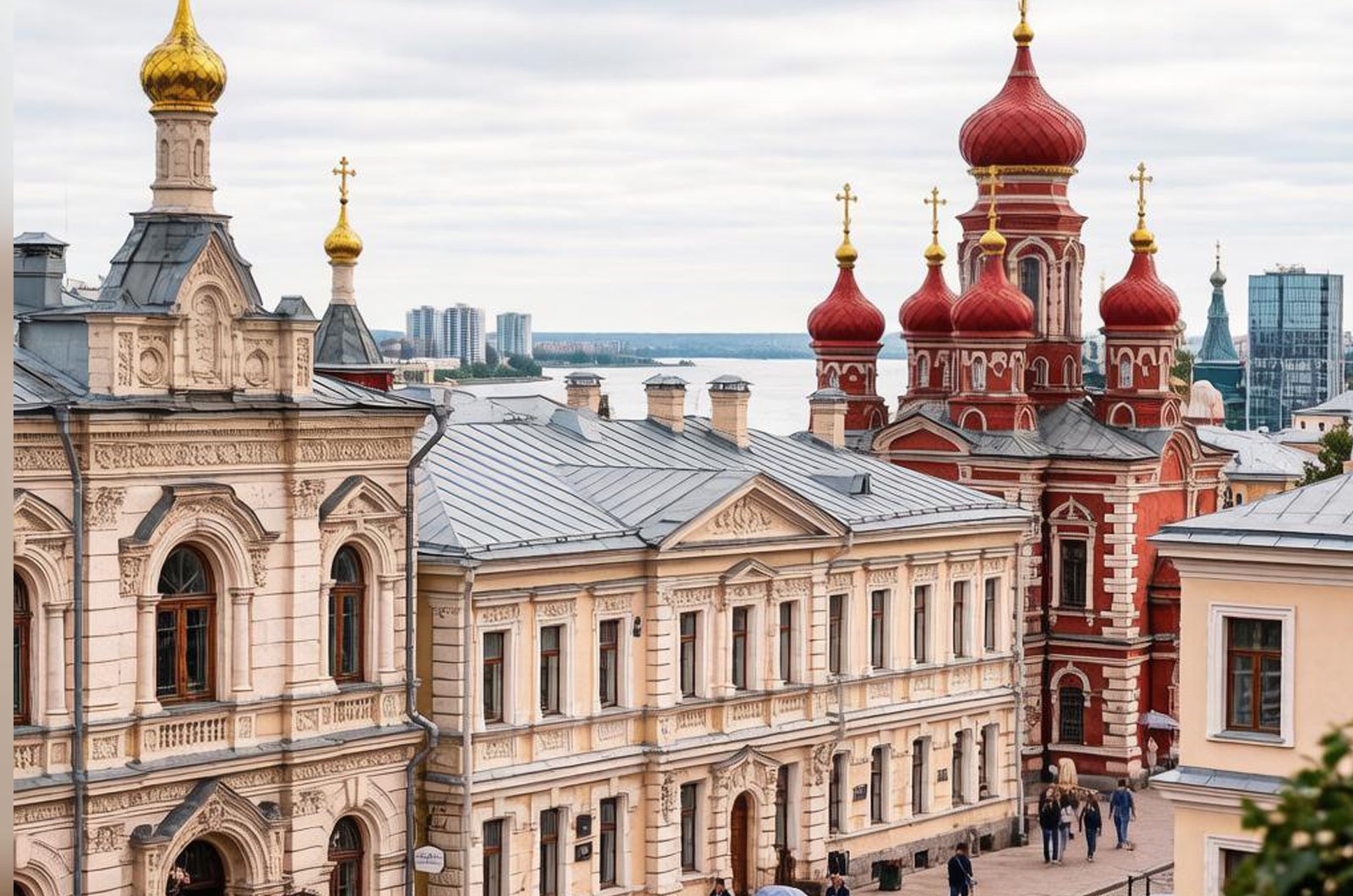 Ярославль удивляет тем, что соединяет европейскую элегантность городской среды с самобытной русской историей Нейросети